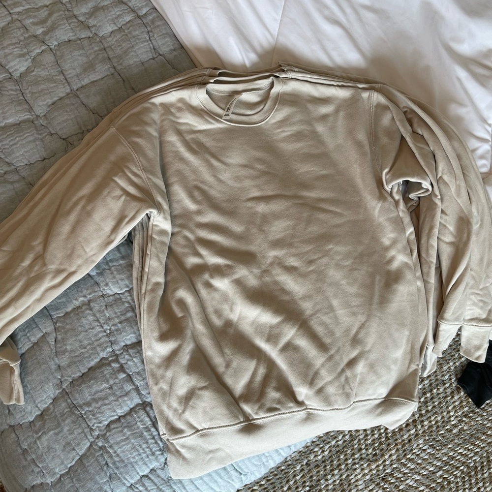 Bella canvas Heather dust crew neck sweatshirts